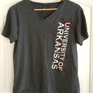 Canvas tee Arkansas Razorbacks